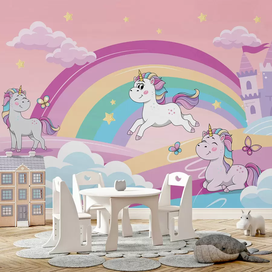 murales de pared El país de los unicornios u98583