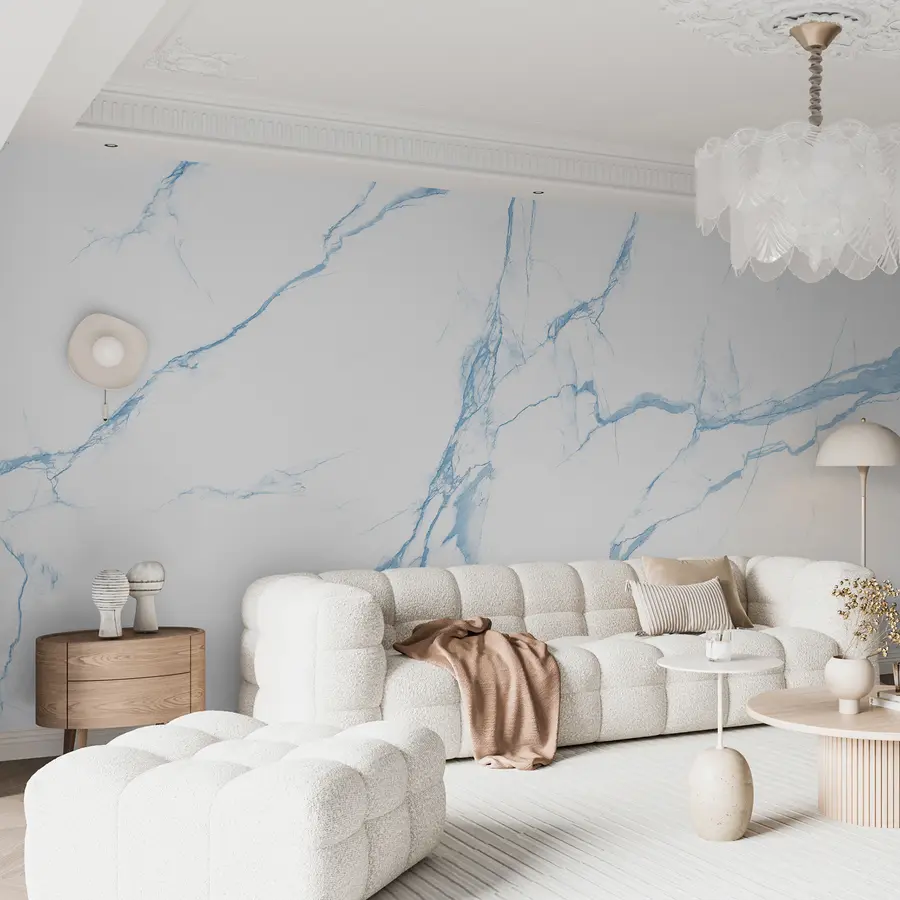 murales de pared Rayas azules u42049v3