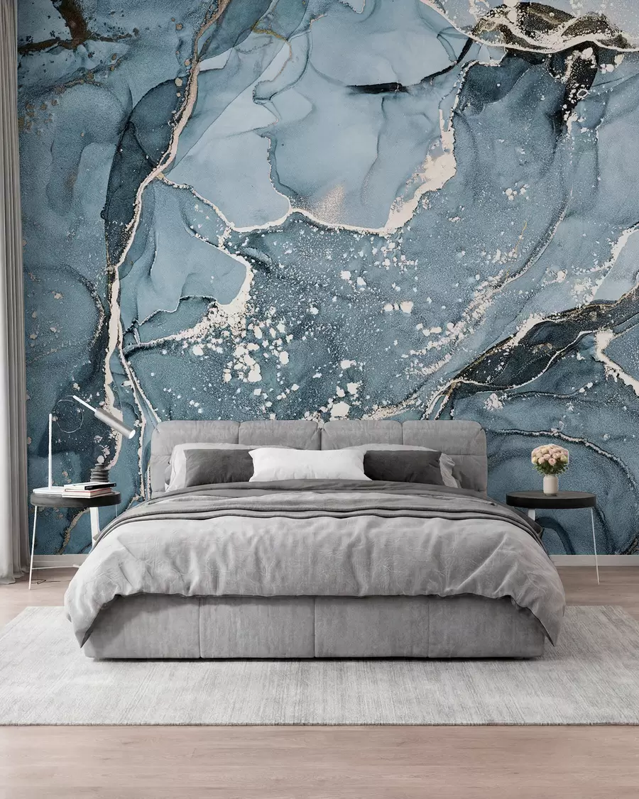 murales de pared Mármol azul u93578v3
