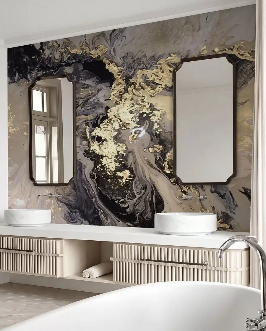 murales de pared Mármol negro u16941d2