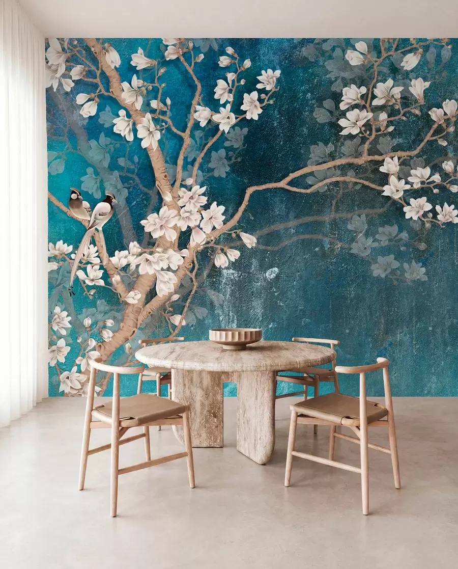 murales de pared Ramas en flor u12150d1